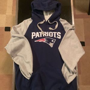 NFL New England Patriots Embroidered Hoodie